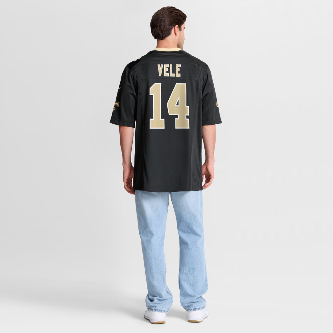 Devaughn Vele New Orleans Saints Nike Team Game Jersey - Black
