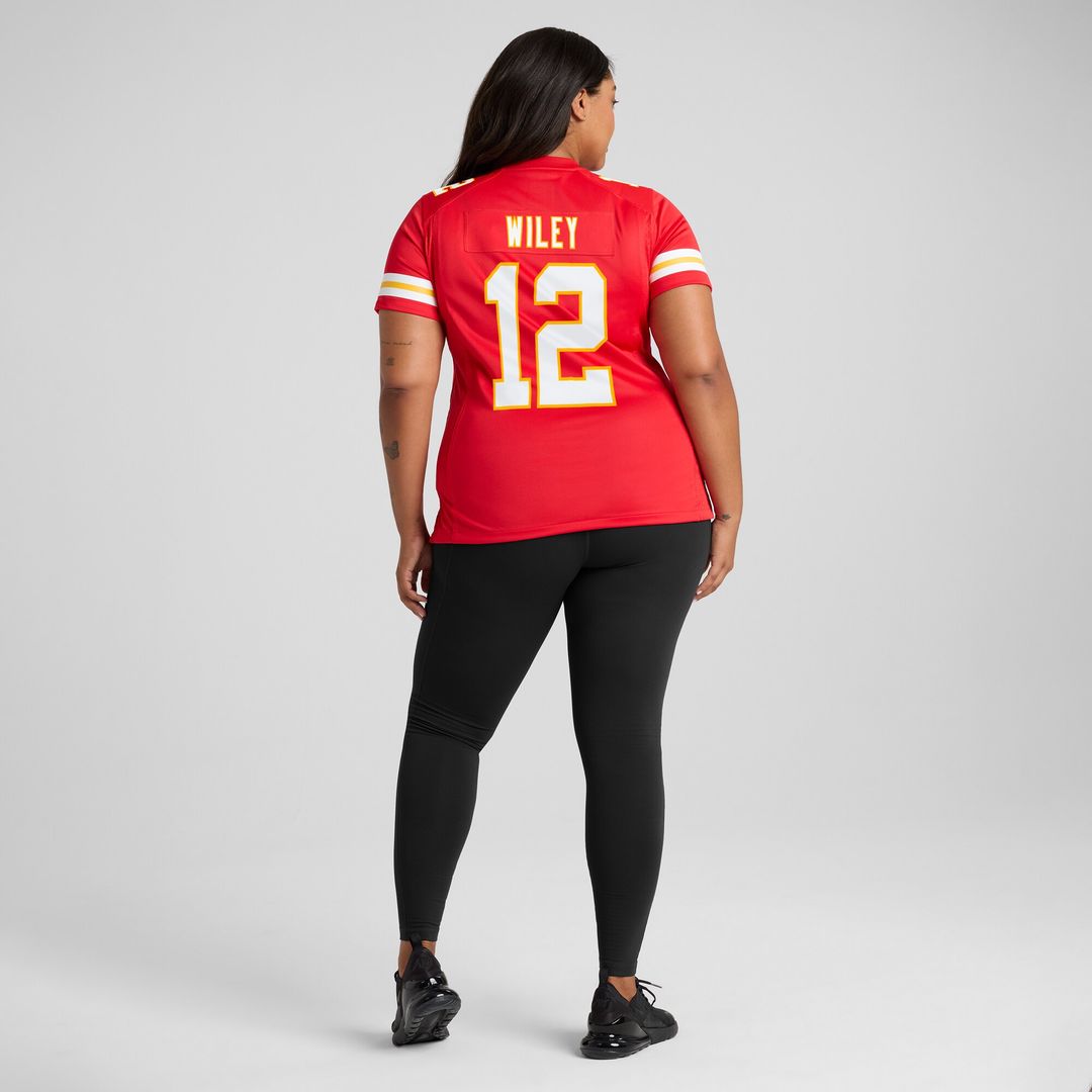 Jared Wiley Kansas City Chiefs Nike Women's Game Jersey - Red
