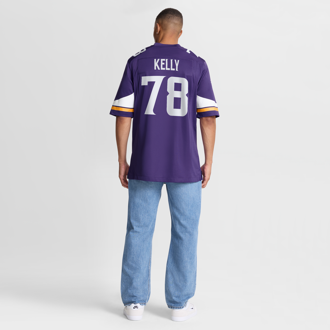 Ryan Kelly Minnesota Vikings Nike Team Game Jersey - Purple