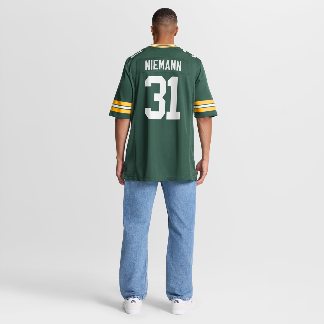 Nick Niemann Green Bay Packers Nike Team Game Jersey - Green