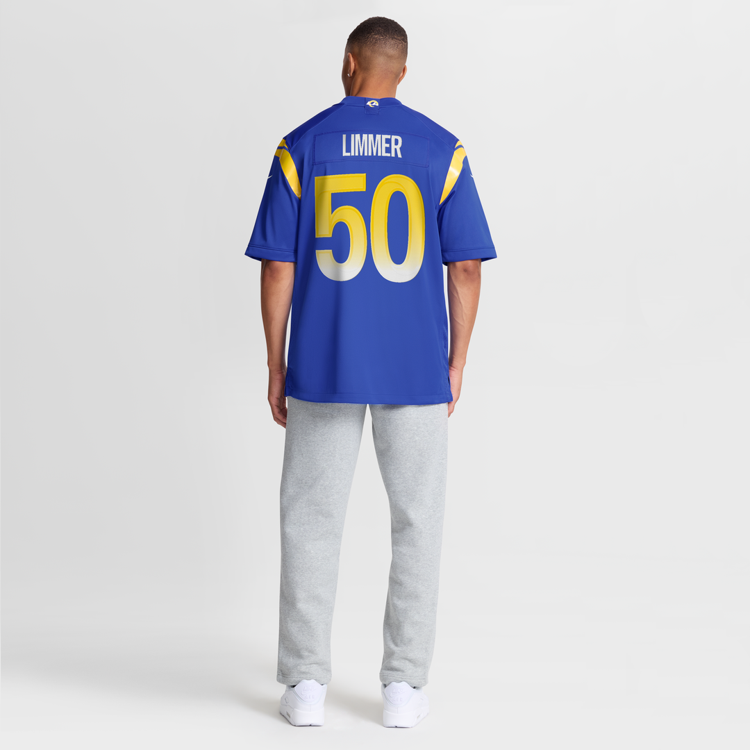 Beaux Limmer Los Angeles Rams Nike Team Game Jersey - Royal