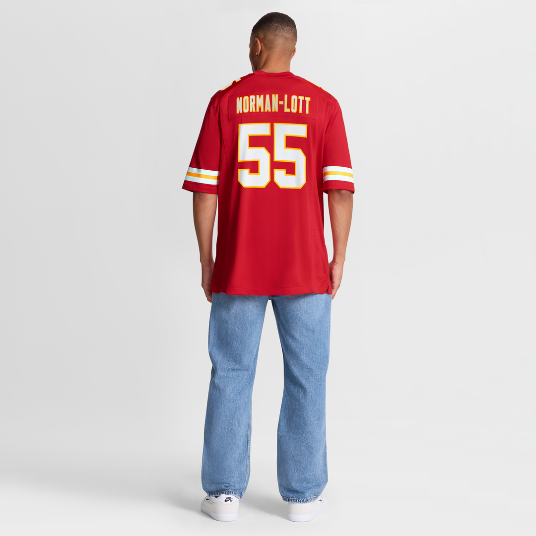 Omarr Norman-Lott Kansas City Chiefs Nike Team Game Jersey - Red