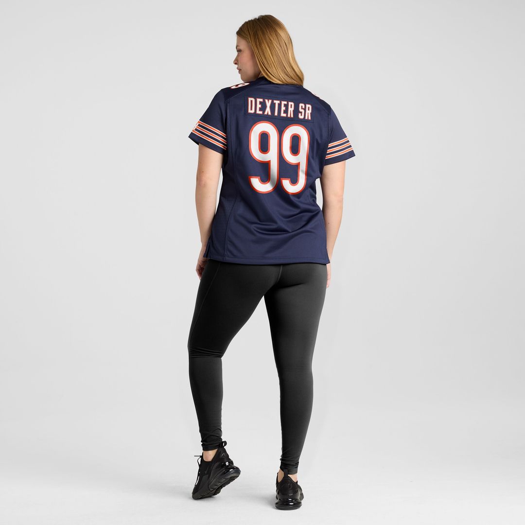 Gervon Dexter Sr. Chicago Bears Nike Women's Game Jersey - Navy