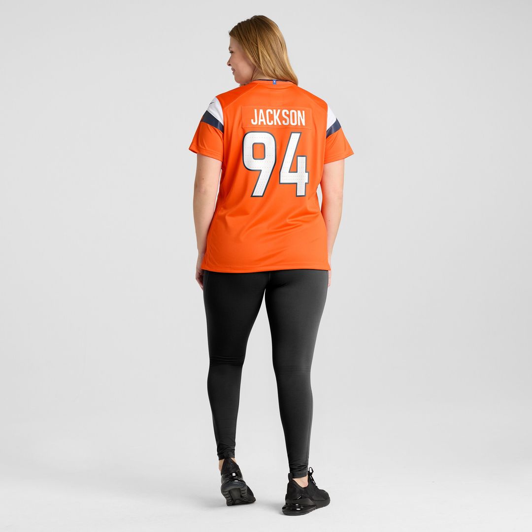 Jordan Jackson Denver Broncos Nike Women's Team Game Jersey - Orange
