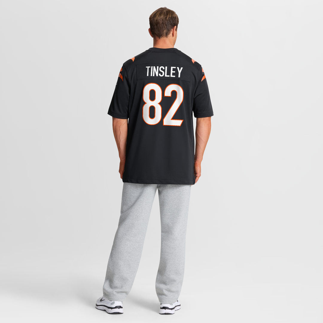Mitchell Tinsley Cincinnati Bengals Nike Team Game Jersey - Black