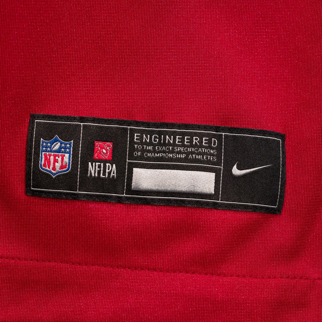 PJ Mustipher Arizona Cardinals Nike Team Game Jersey - Cardinal