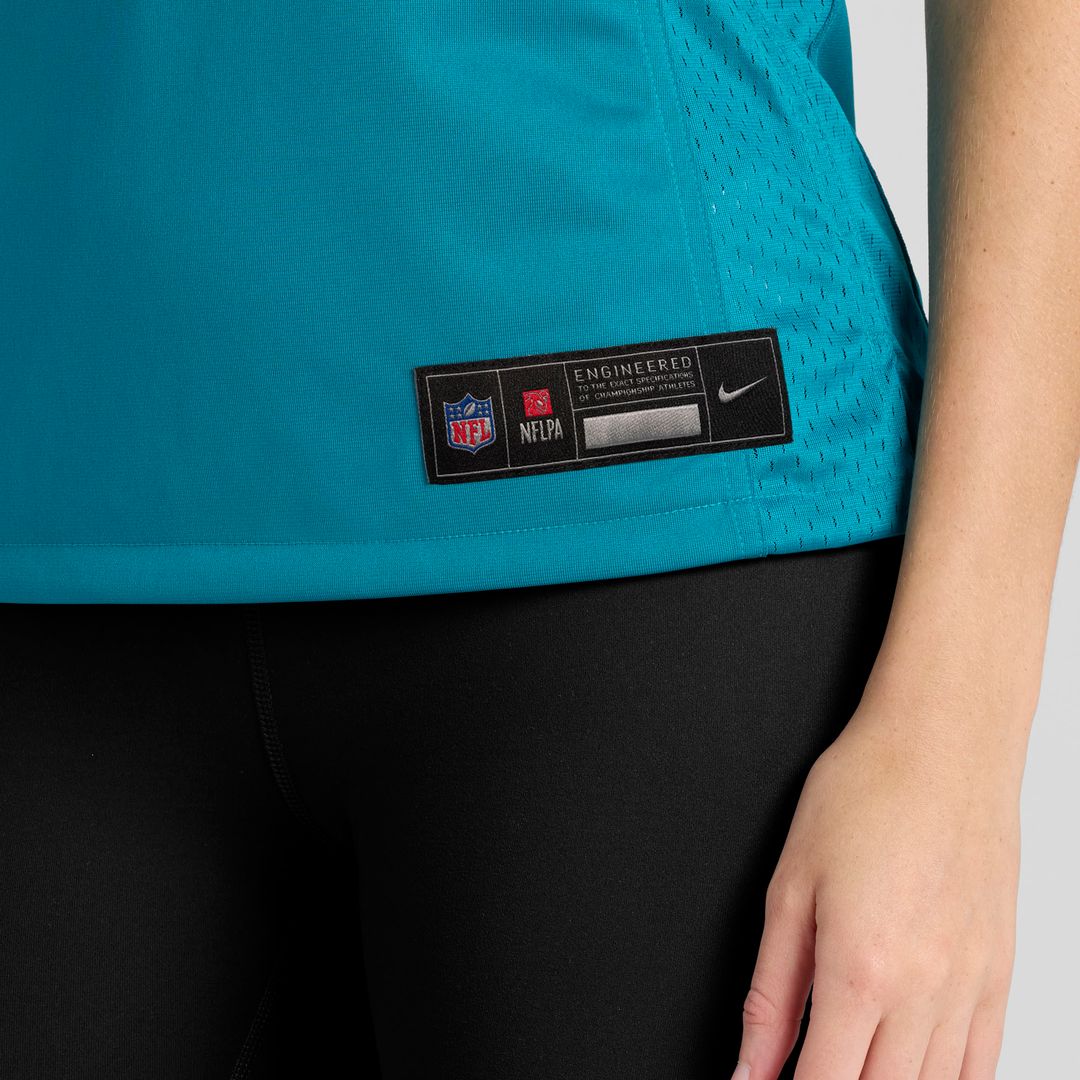 Elijah Cooks Jacksonville Jaguars Nike Women's Team Game Jersey - Teal