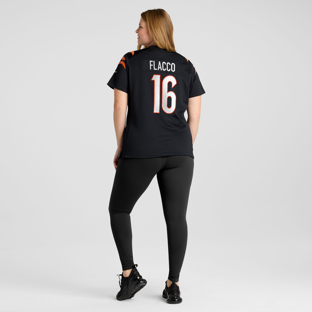 Joe Flacco Cincinnati Bengals Nike Women's Team Game Jersey - Black