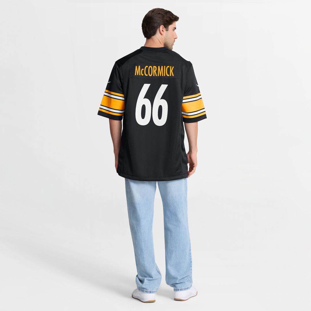 Mason McCormick Pittsburgh Steelers Nike Game Jersey - Black