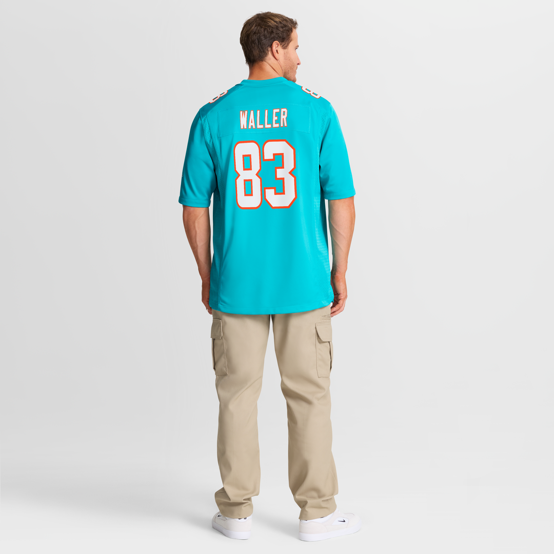 Darren Waller Miami Dolphins Nike Team Game Jersey - Aqua