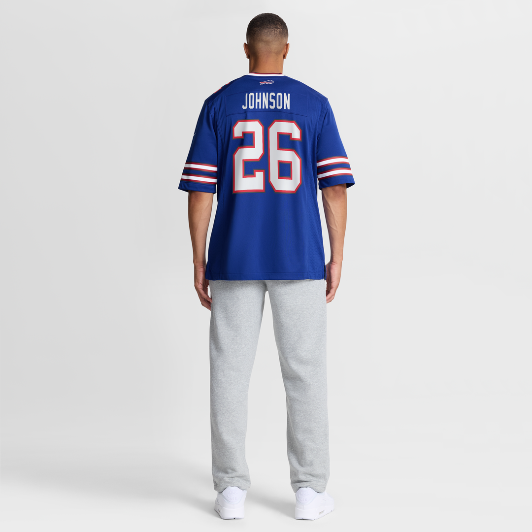 Ty Johnson Buffalo Bills Nike Team Game Jersey - Royal