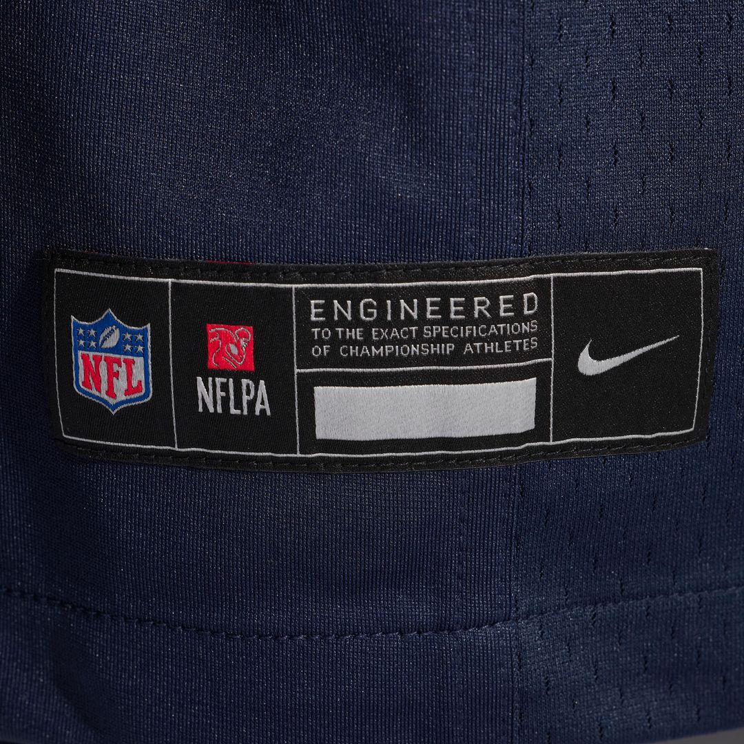 Nick McCloud Chicago Bears Nike Team Game Jersey - Navy