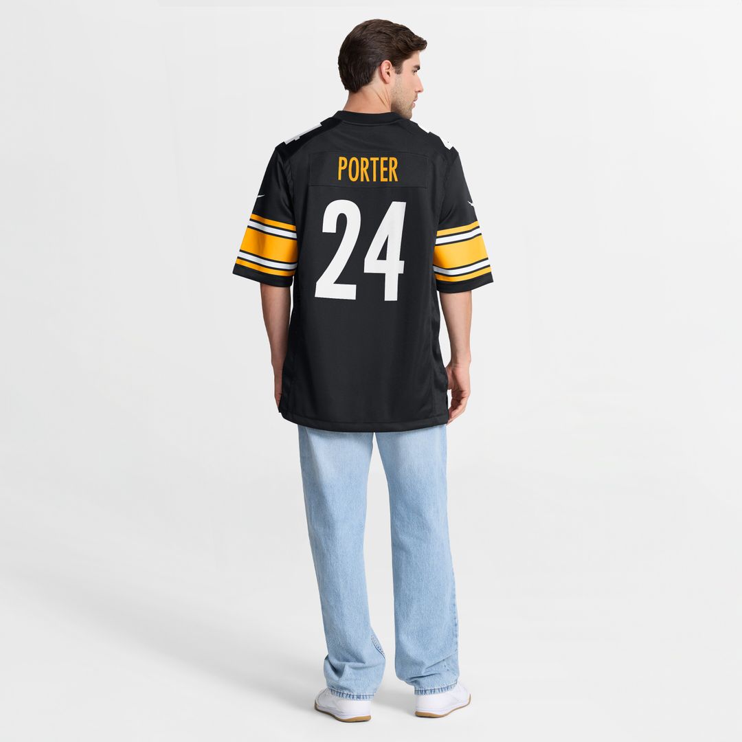 Joey Porter Jr. Pittsburgh Steelers Nike Alternate 1933 Throwback Game Jersey - Gold