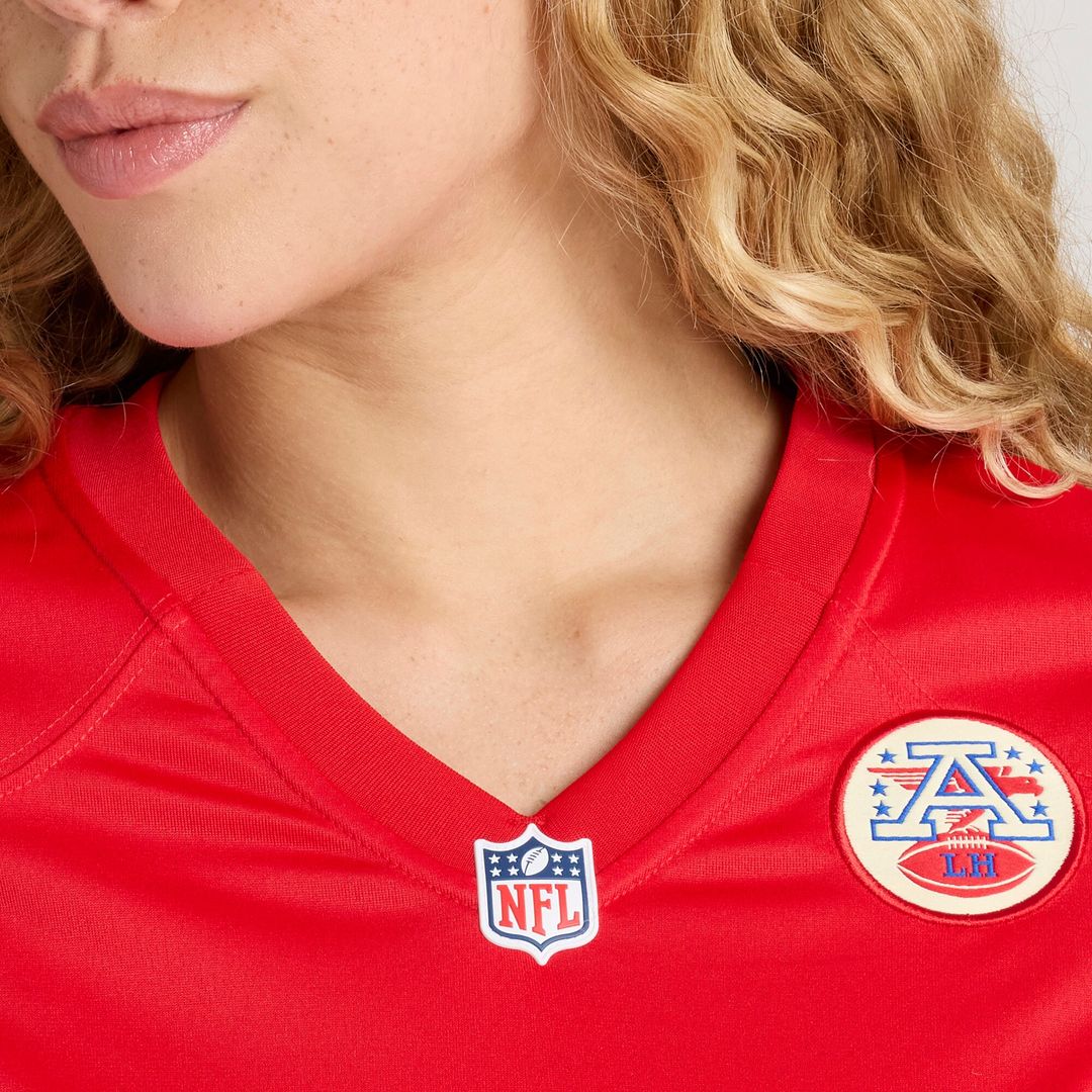 Number 1 Mom Kansas City Chiefs Nike Women's Game Jersey - Red