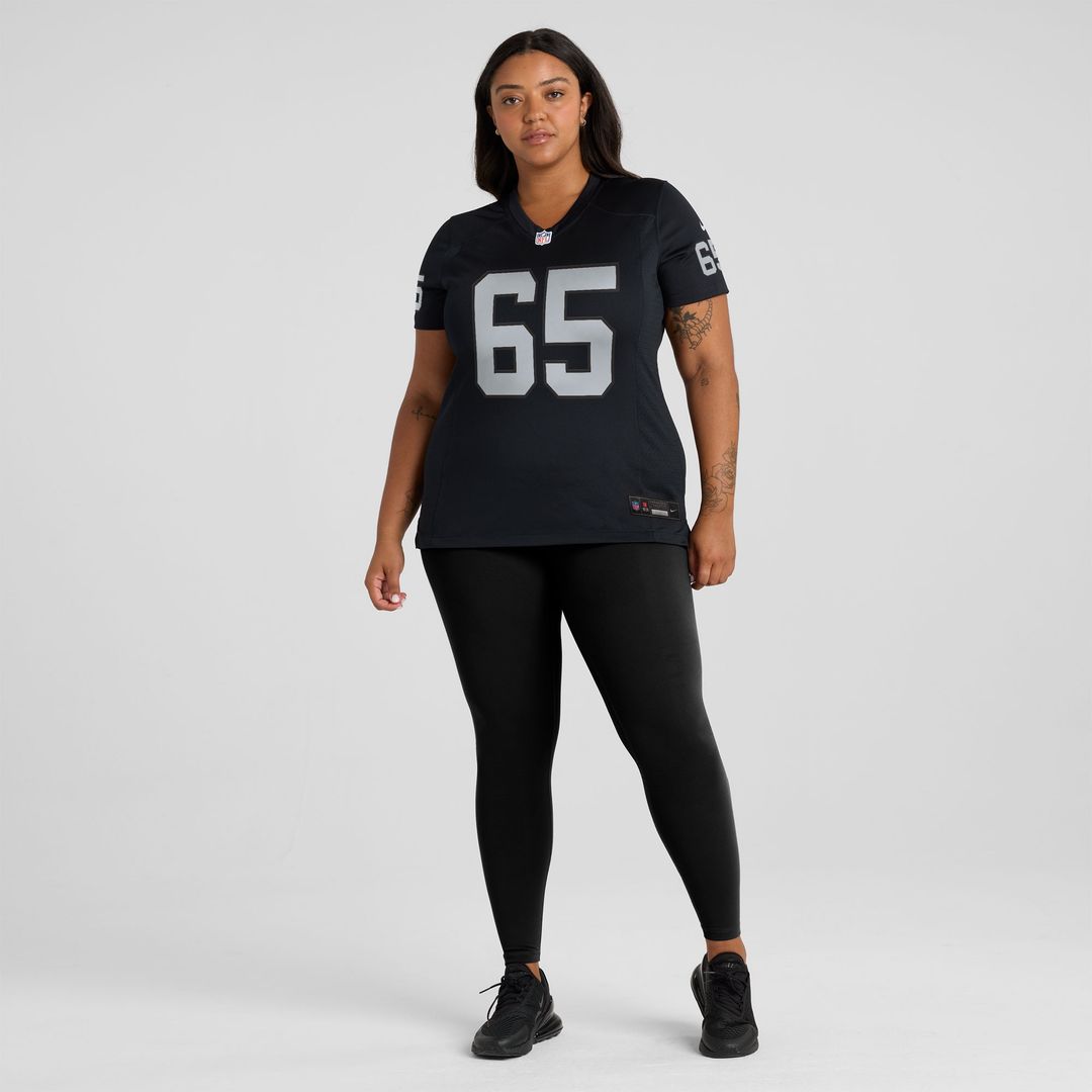 Alex Cappa Las Vegas Raiders Nike Women's Team Game Jersey -  Black