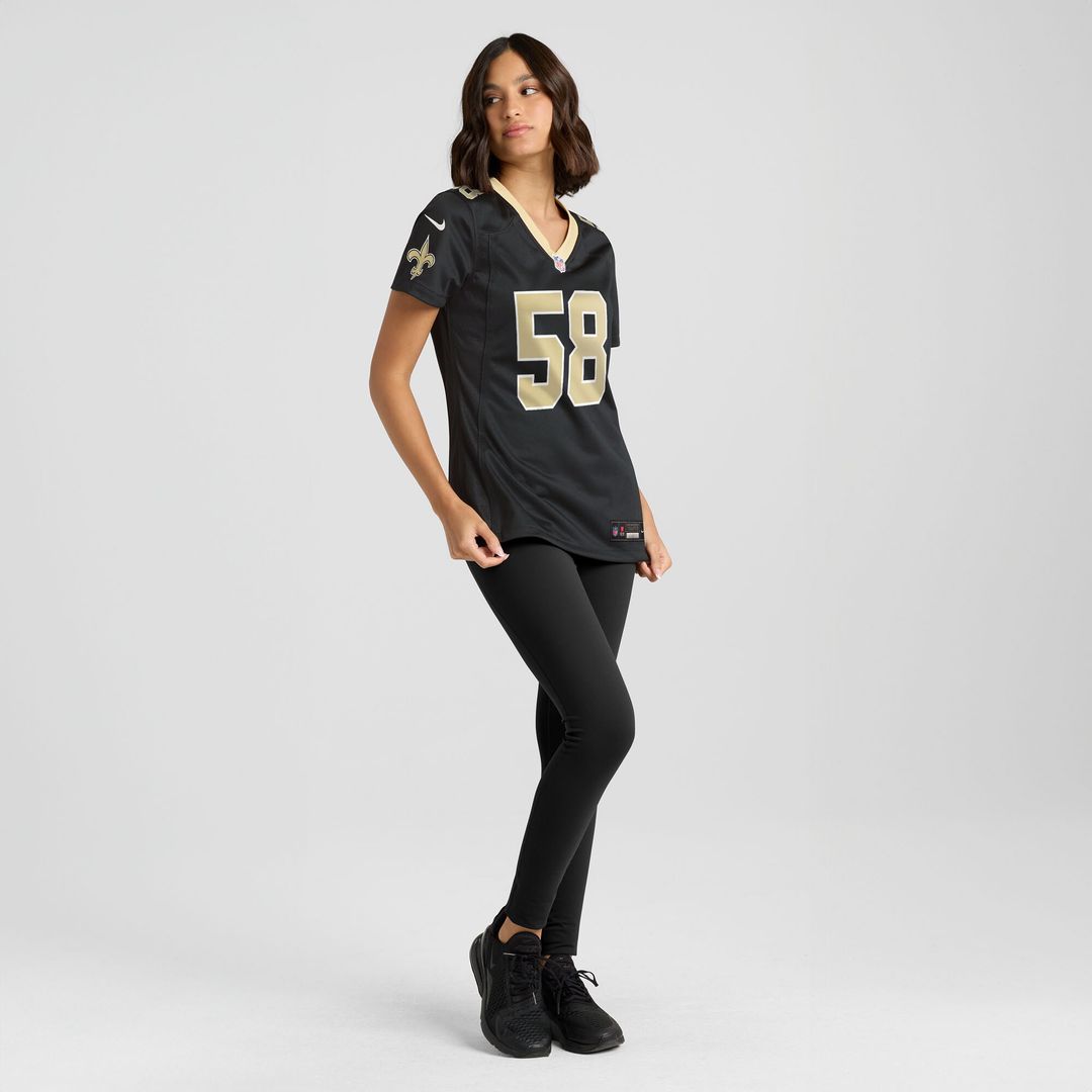 Chris Rumph II New Orleans Saints Nike Women's Team Game Jersey -  Black