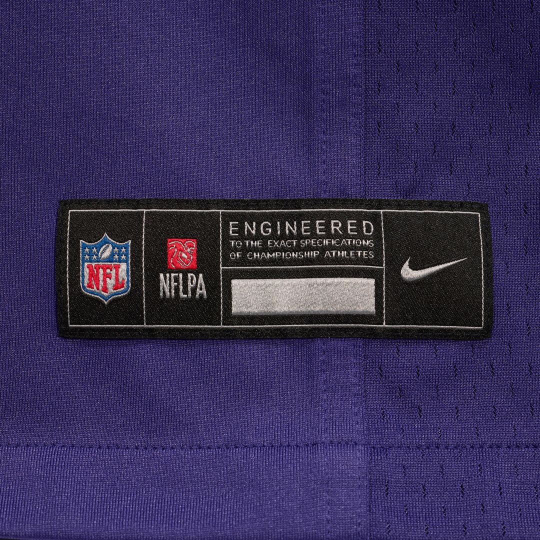 Taven Bryan Baltimore Ravens Nike Team Game Jersey -  Purple