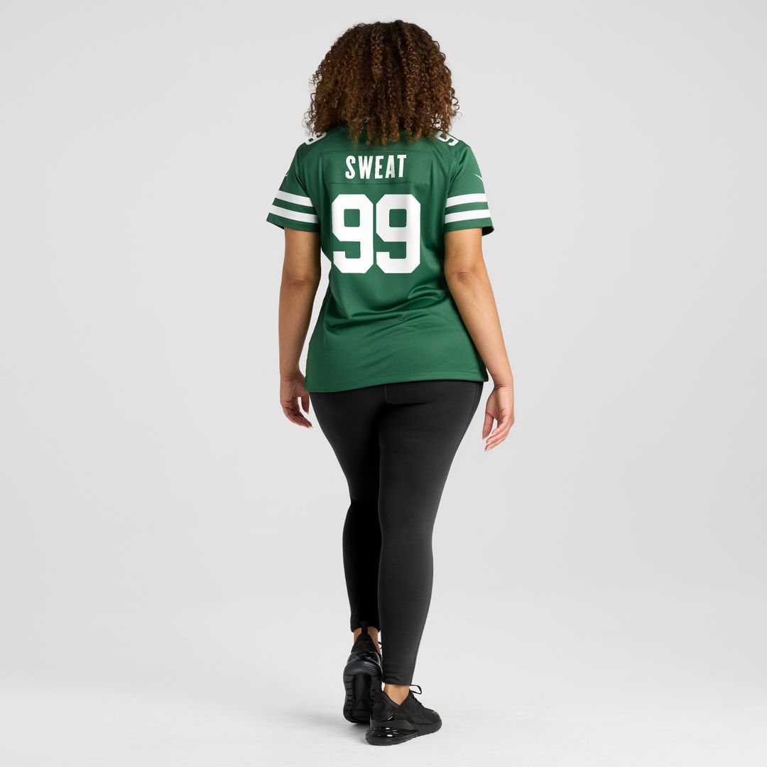 T'Vondre Sweat New York Jets Nike Women's Team Game Jersey - Legacy Green