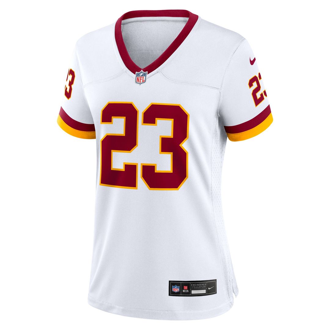 Trey Amos Washington Commanders Nike Women's Game Super Bowl Era Jersey - White
