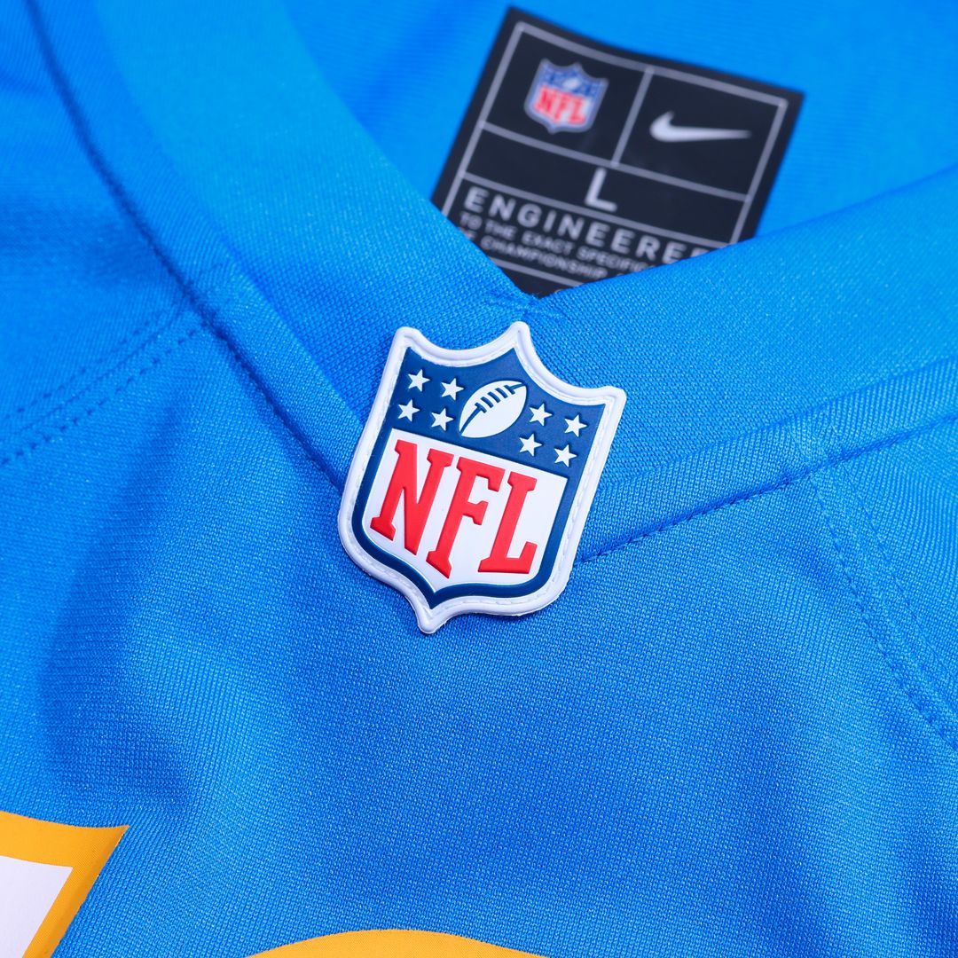 Austin Deculus Los Angeles Chargers Nike Team Game Jersey -  Powder Blue