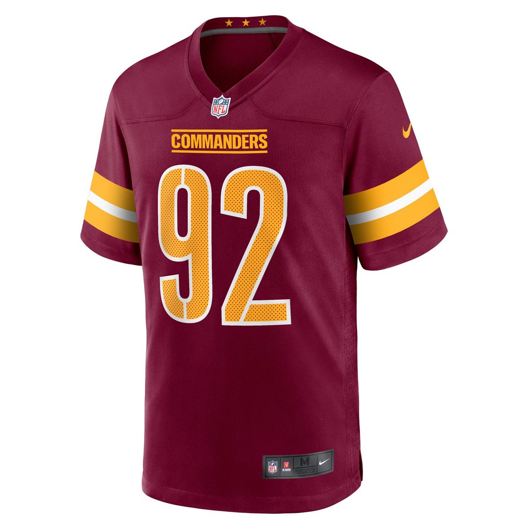 Dorance Armstrong Washington Commanders Nike Game Jersey -  Burgundy