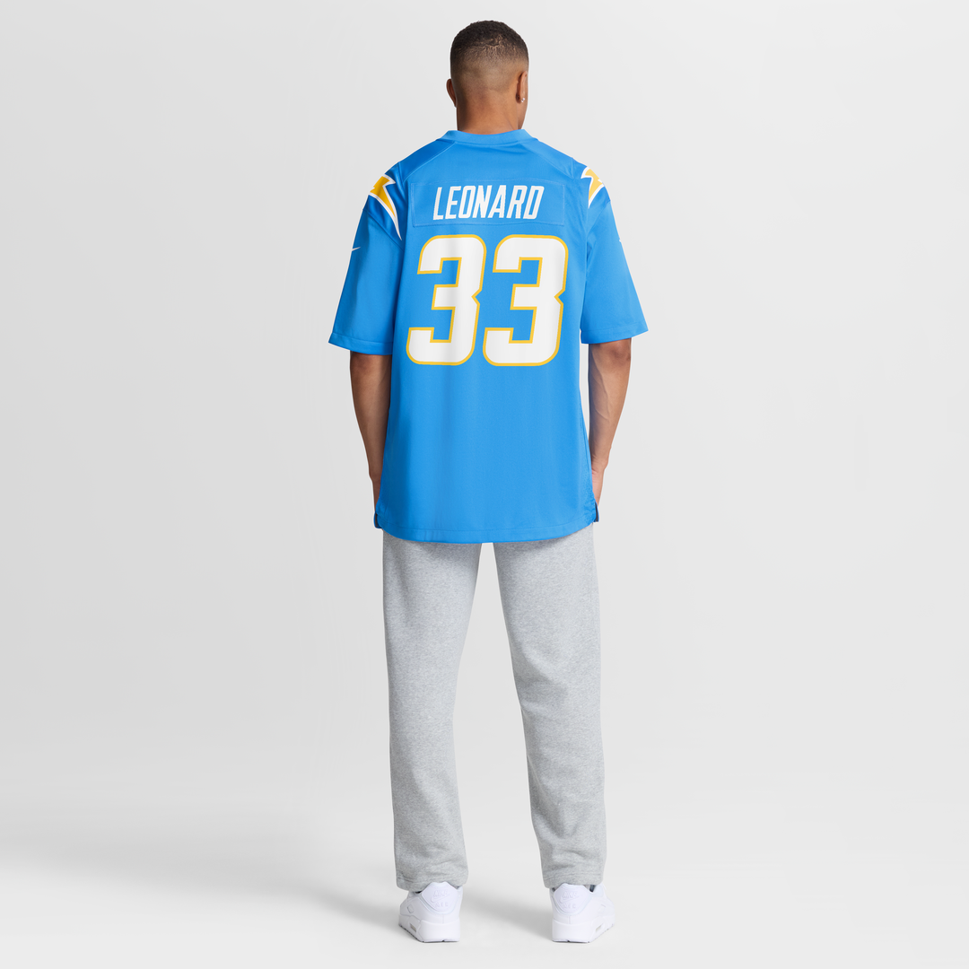 Deane Leonard Los Angeles Chargers Nike Game Player Jersey - Powder Blue