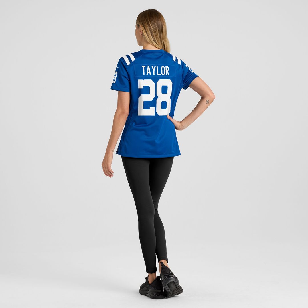 Jonathan Taylor Indianapolis Colts Nike Women's Game Jersey - Royal
