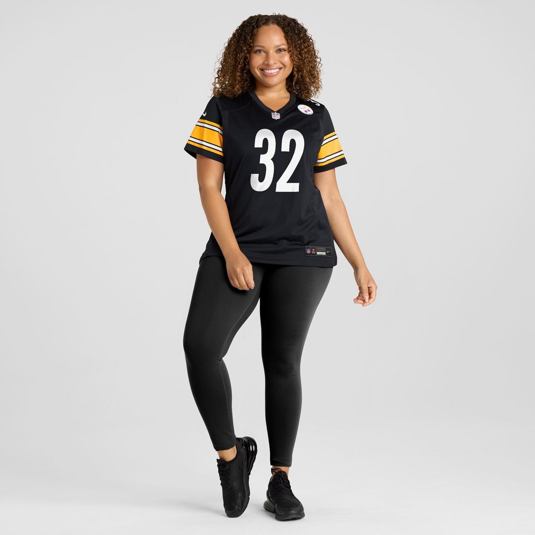 Franco Harris Pittsburgh Steelers Nike Women's Game Retired Player Jersey - Black