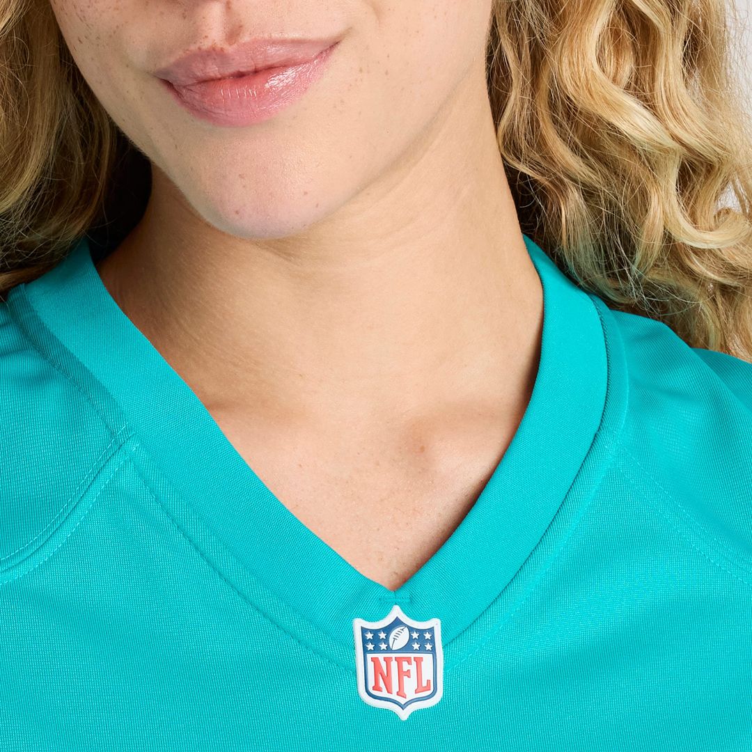Storm Duck Miami Dolphins Nike Women's  Game Jersey -  Aqua