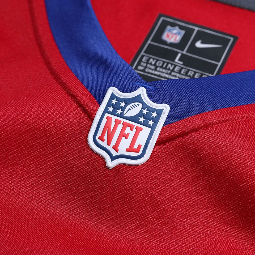 Malik Nabers New York Giants Nike Alternate Game Jersey - Century Red