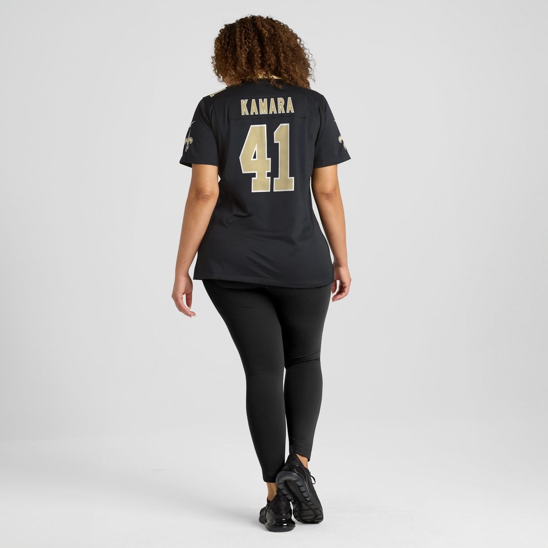 Alvin Kamara New Orleans Saints Nike Women's Game Jersey - Black