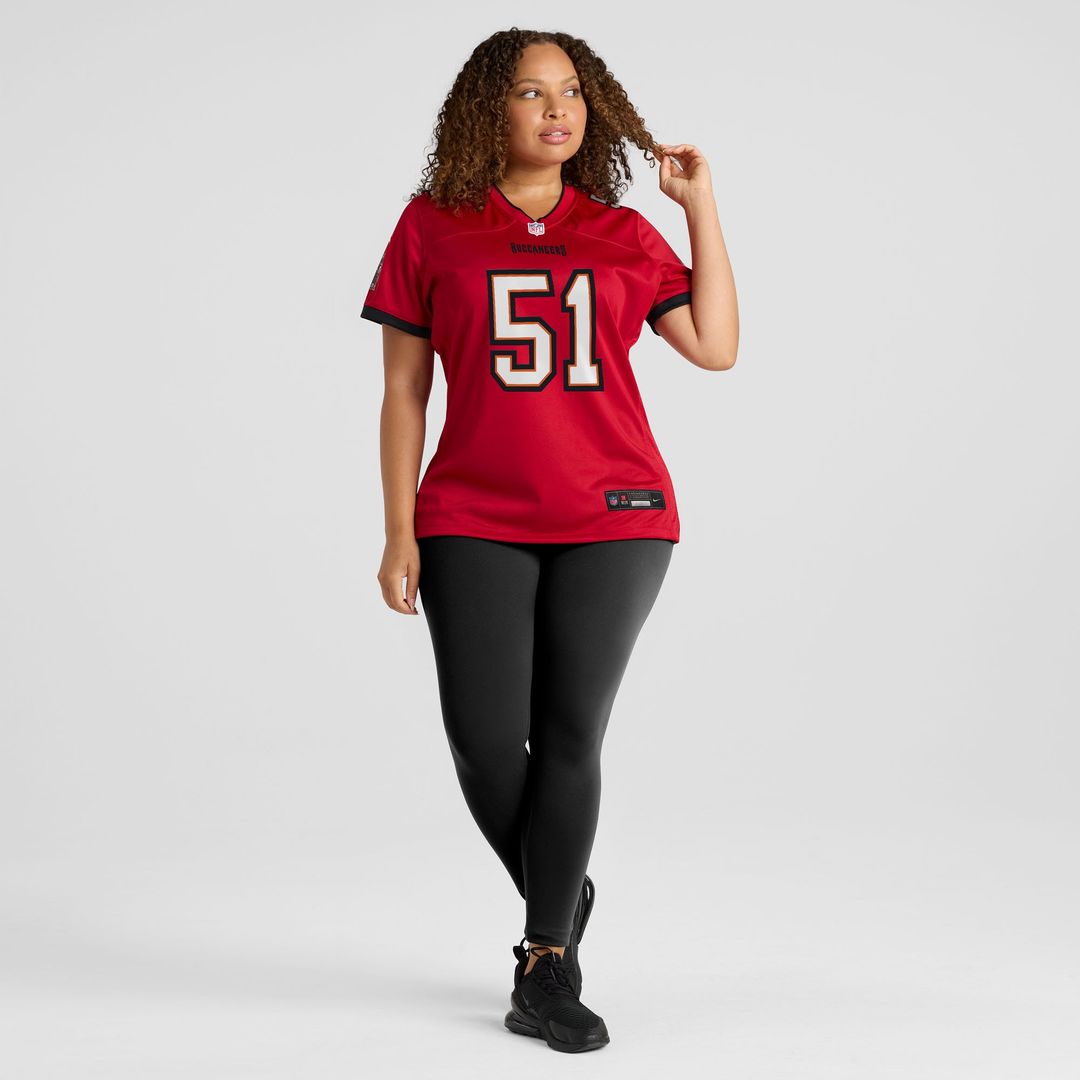 David Walker Tampa Bay Buccaneers Nike Women's Team Game Jersey -  Red