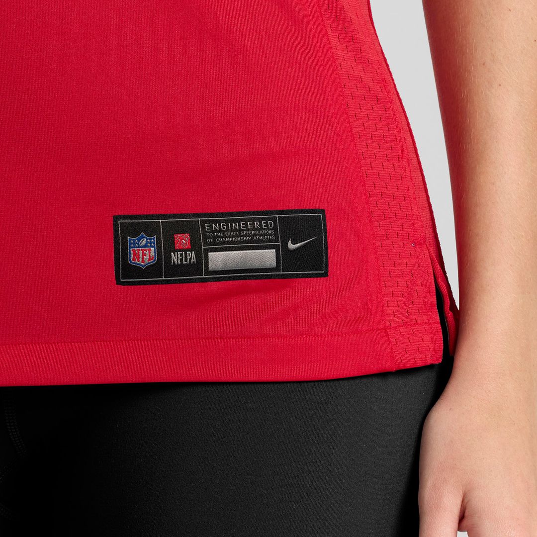 Dominick Puni San Francisco 49ers Nike Women's Team Game Jersey -  Scarlet