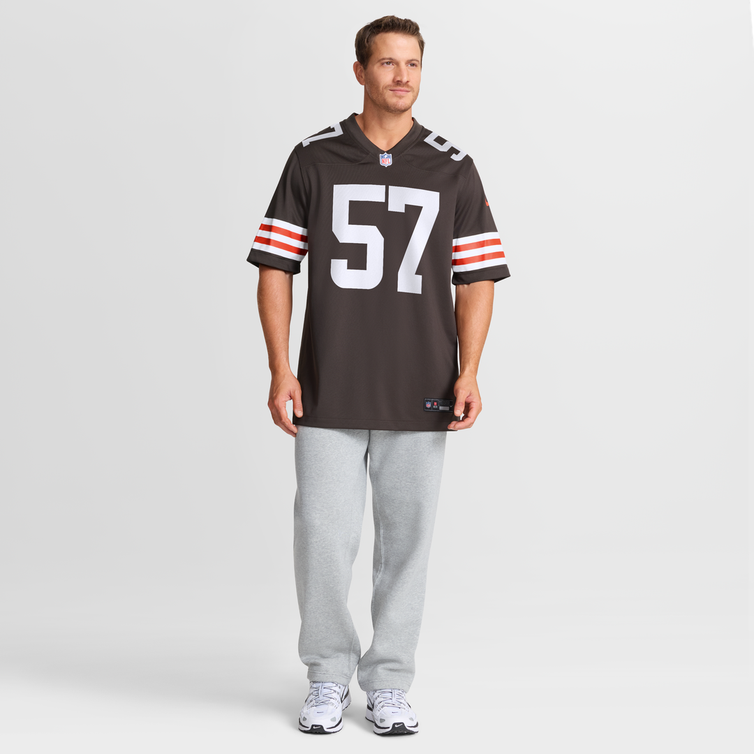 Isaiah McGuire Cleveland Browns Nike Team Game Jersey -  Brown
