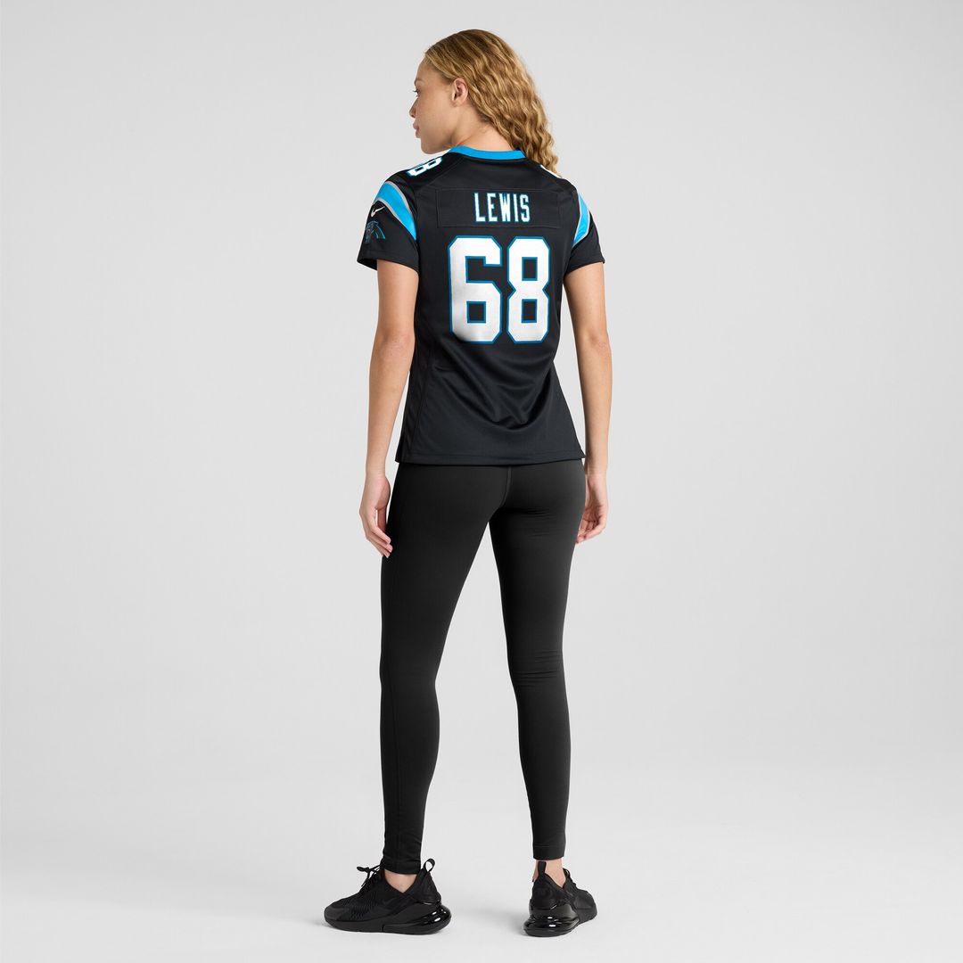 Damien Lewis Carolina Panthers Nike Women's  Game Jersey -  Black