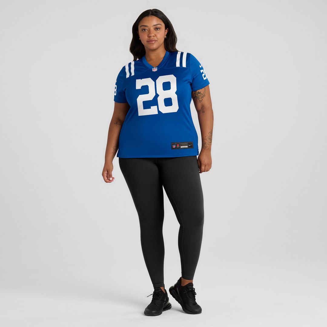 Jonathan Taylor Indianapolis Colts Nike Women's Game Jersey - Royal