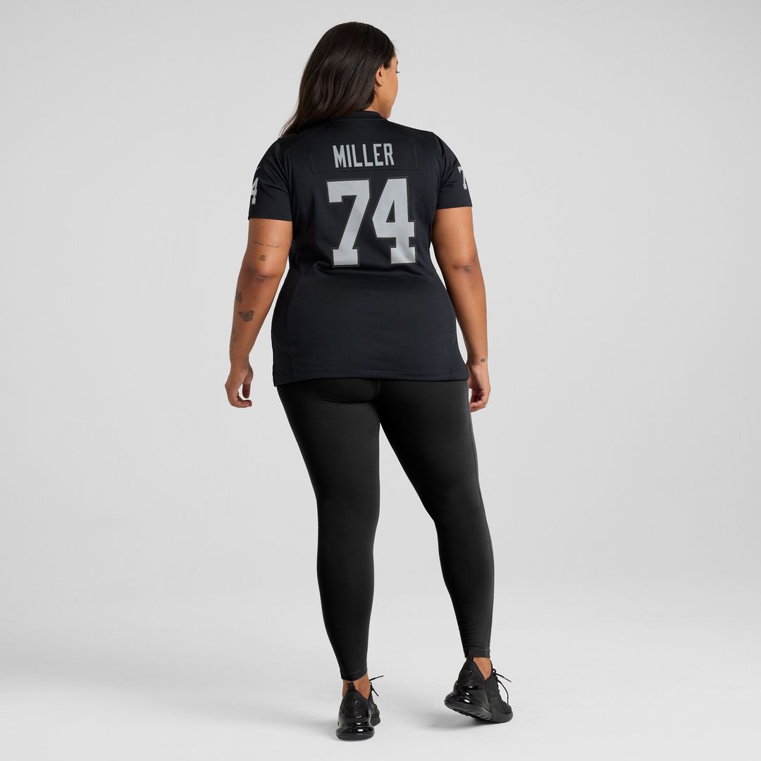 Kolton Miller Las Vegas Raiders Nike Women's Game Jersey - Black
