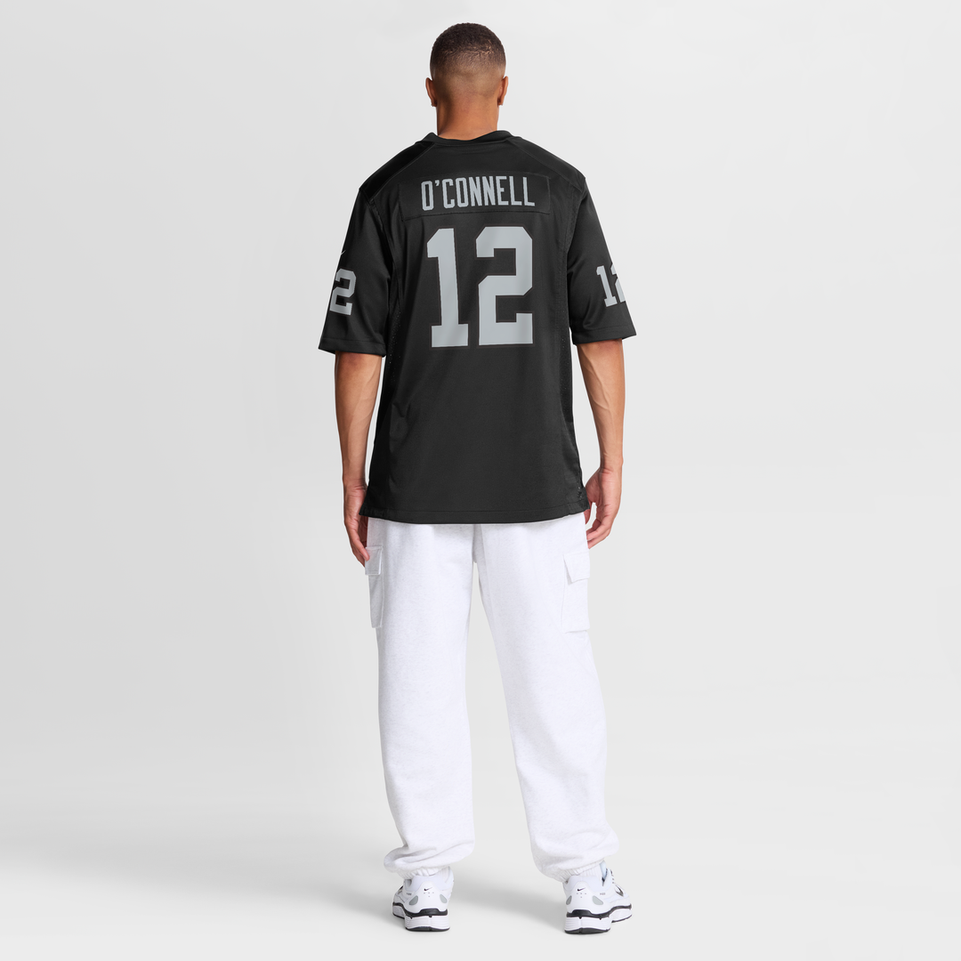 Aidan O'Connell Las Vegas Raiders Nike Team Game Jersey -  Black