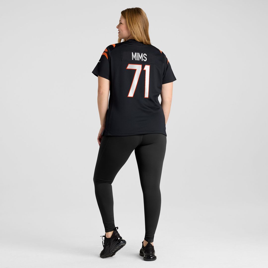 Amarius Mims Cincinnati Bengals Nike Women's Game Jersey -  Black