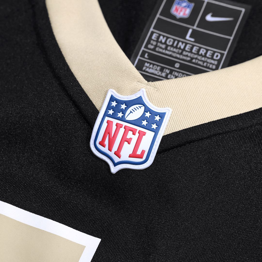 Devaughn Vele New Orleans Saints Nike Team Game Jersey -  Black