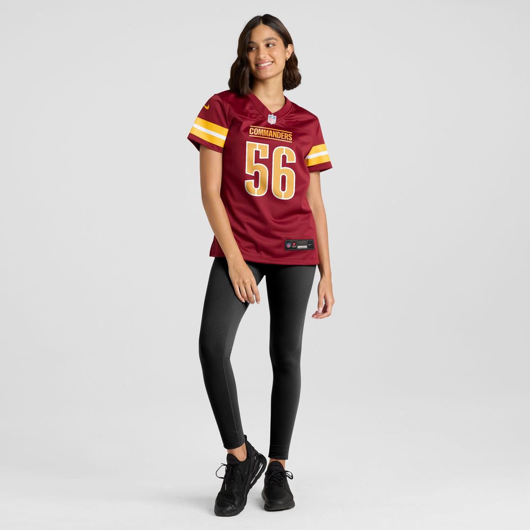 Kain Medrano Washington Commanders Nike Women's Team Game Jersey -  Burgundy