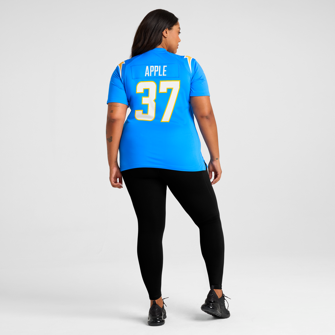 Isas Waxter Los Angeles Chargers Nike Women's Team Game Jersey -  Powder Blue