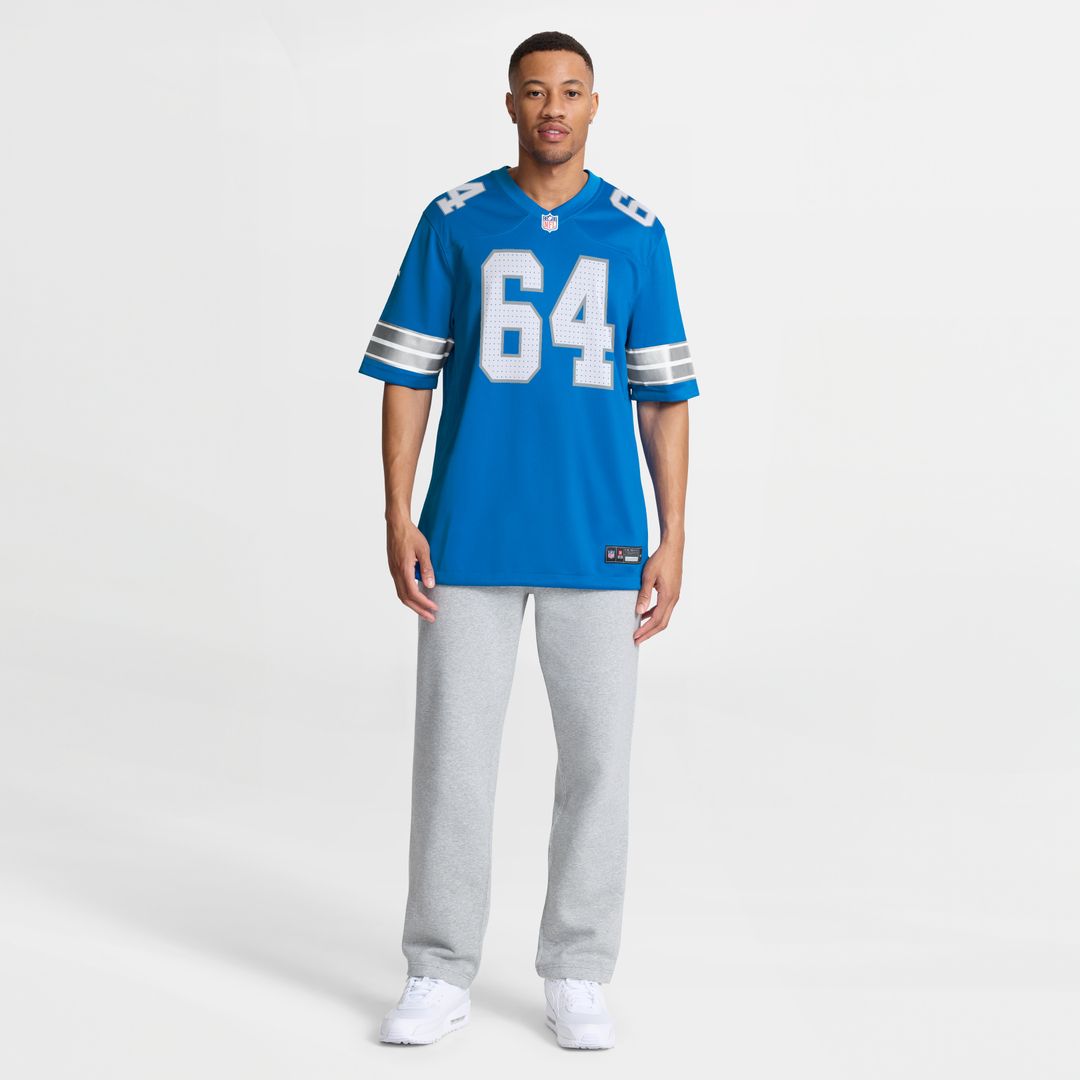 Cade Mays Detroit Lions Nike Team Game Jersey -  Blue