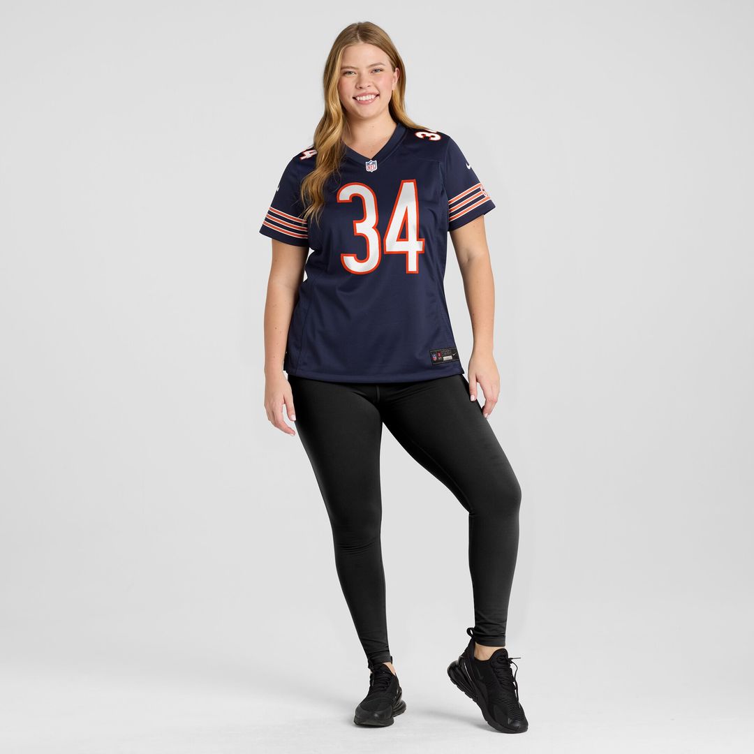 Walter Payton Chicago Bears Nike Women's Game Retired Player Jersey - Navy