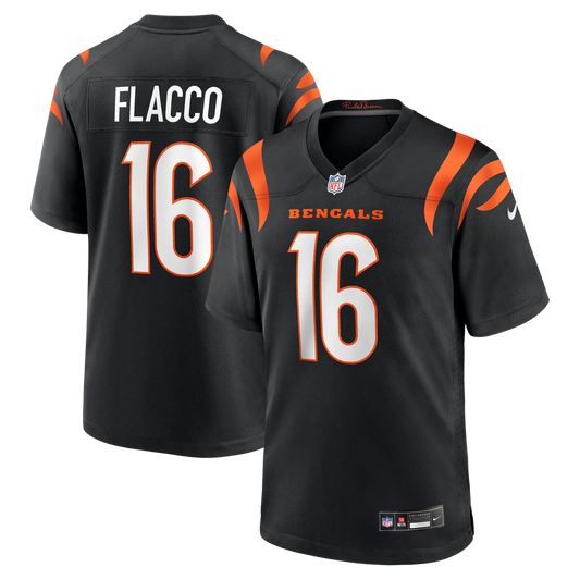 Joe Flacco Cincinnati Bengals Nike Team Game Jersey -  Black