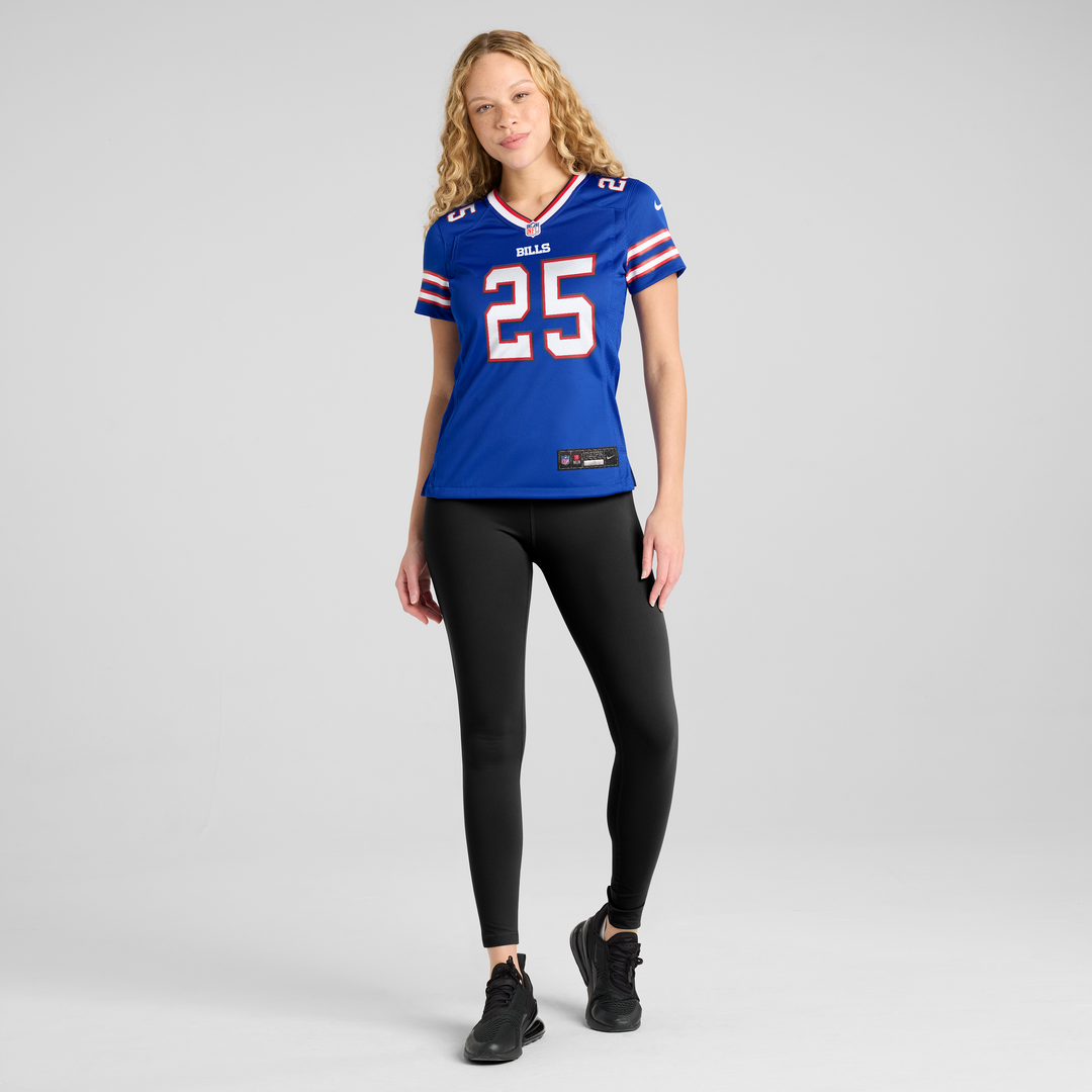 Geno Stone Buffalo Bills Nike Women's Team Game Jersey -  Royal