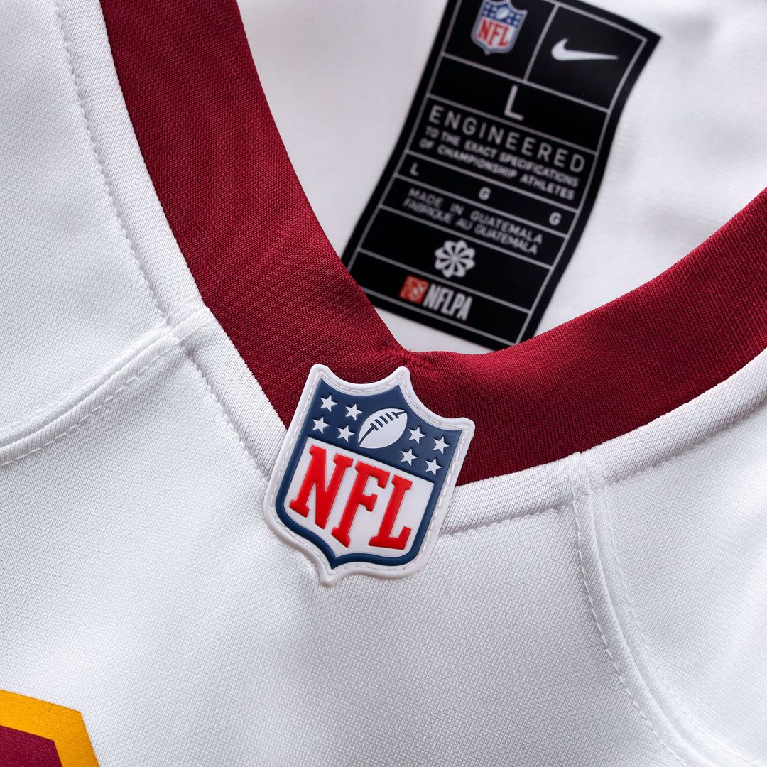 Jacory Croskey-Merritt Washington Commanders Nike Game Super Bowl Era Jersey - White