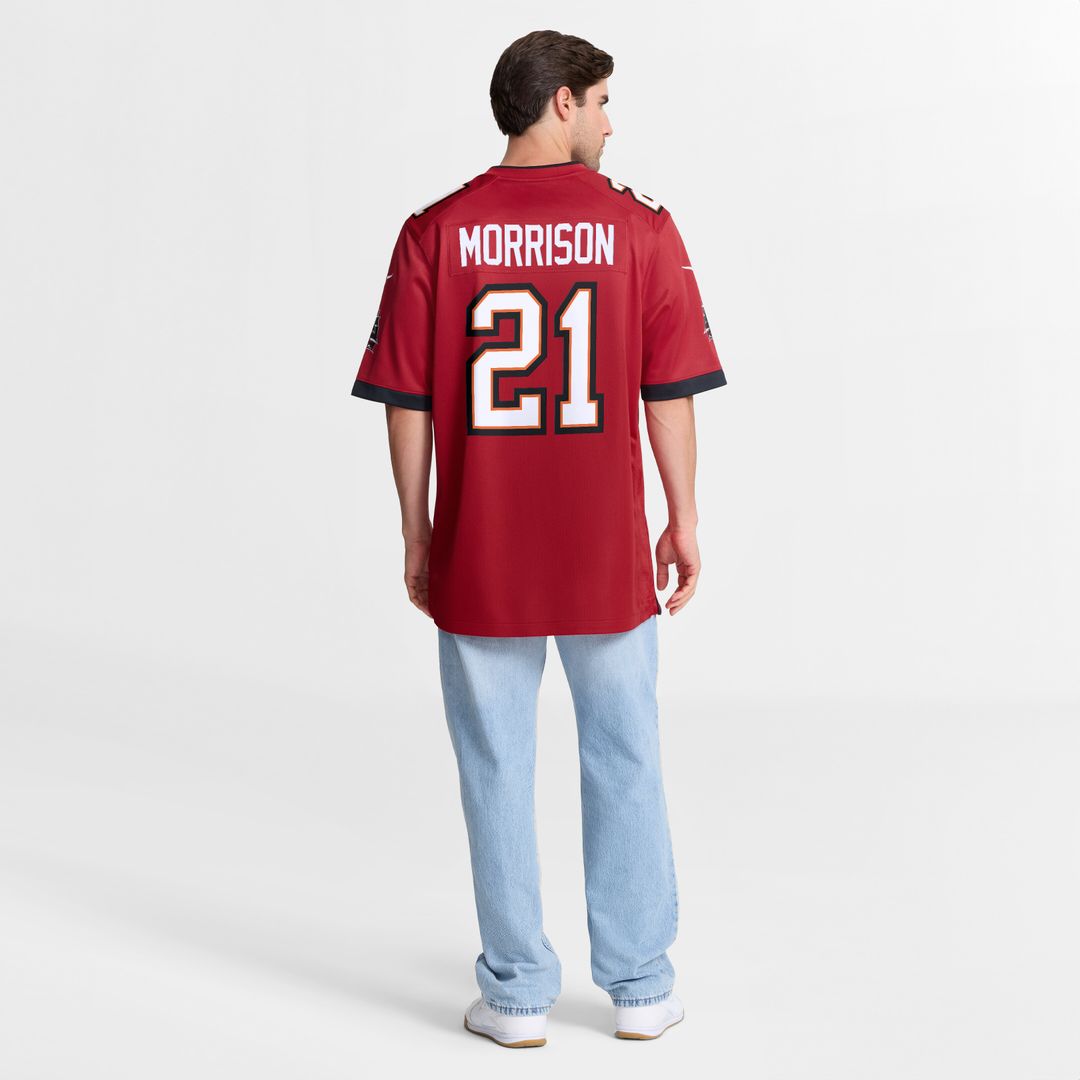 Benjamin Morrison Tampa Bay Buccaneers Nike Team Game Jersey -  Red