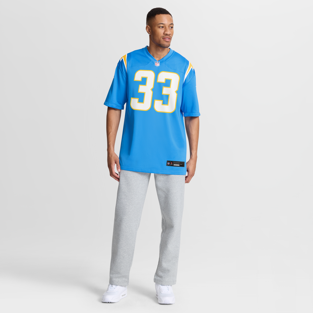 Deane Leonard Los Angeles Chargers Nike Game Player Jersey - Powder Blue