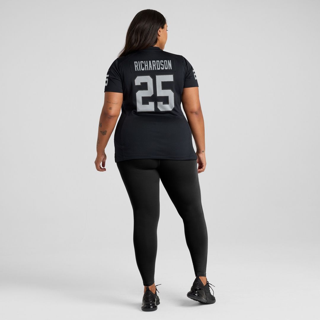 Decamerion Richardson Las Vegas Raiders Nike Women's  Game Jersey -  Black
